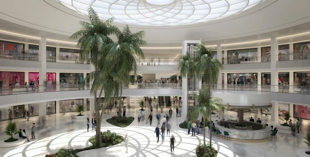 mall in Skyline compound